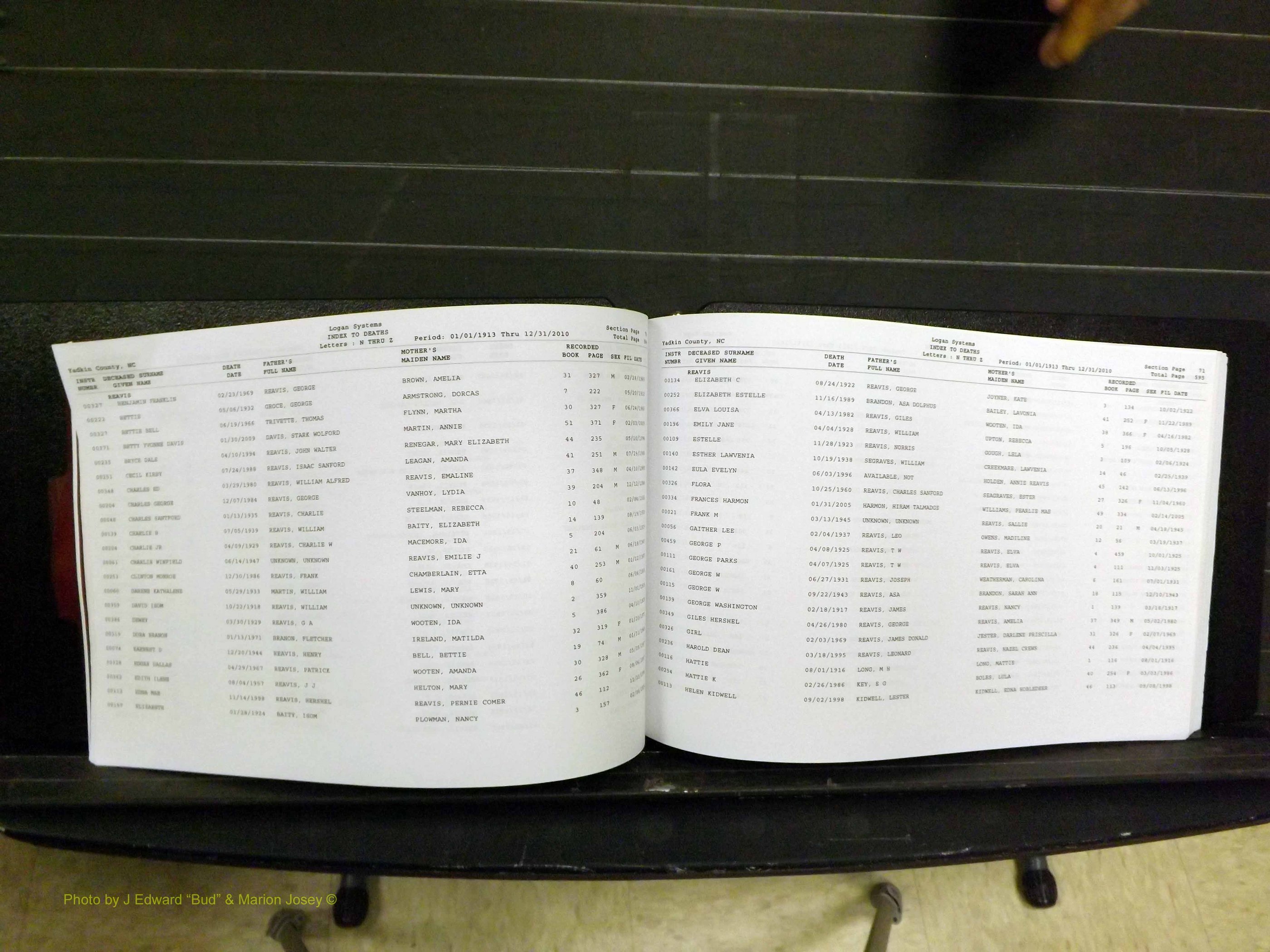 Yadkin Co, NC, Deaths, N-Z, 1913-2012 (141).JPG