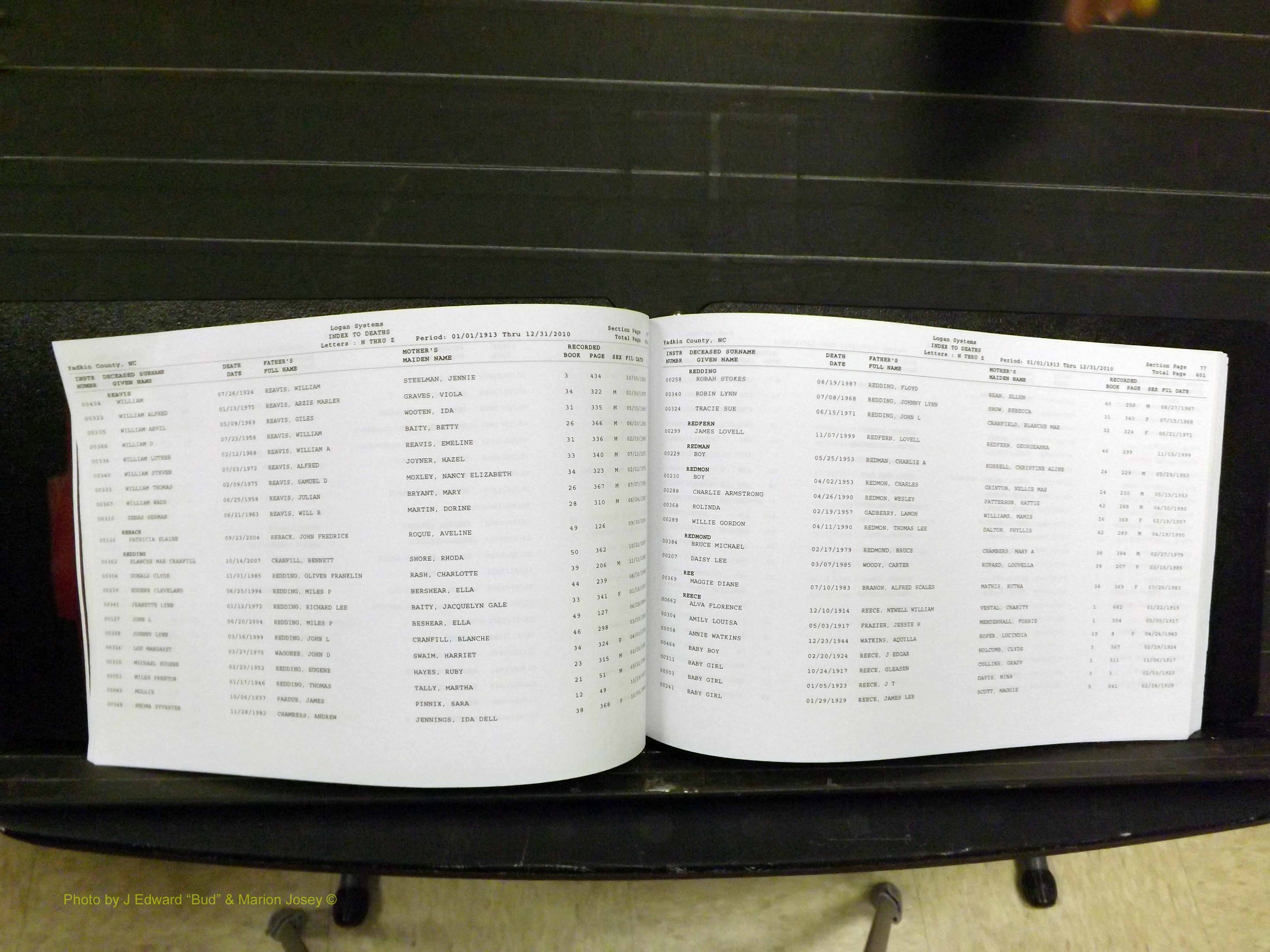 Yadkin Co, NC, Deaths, N-Z, 1913-2012 (144).JPG