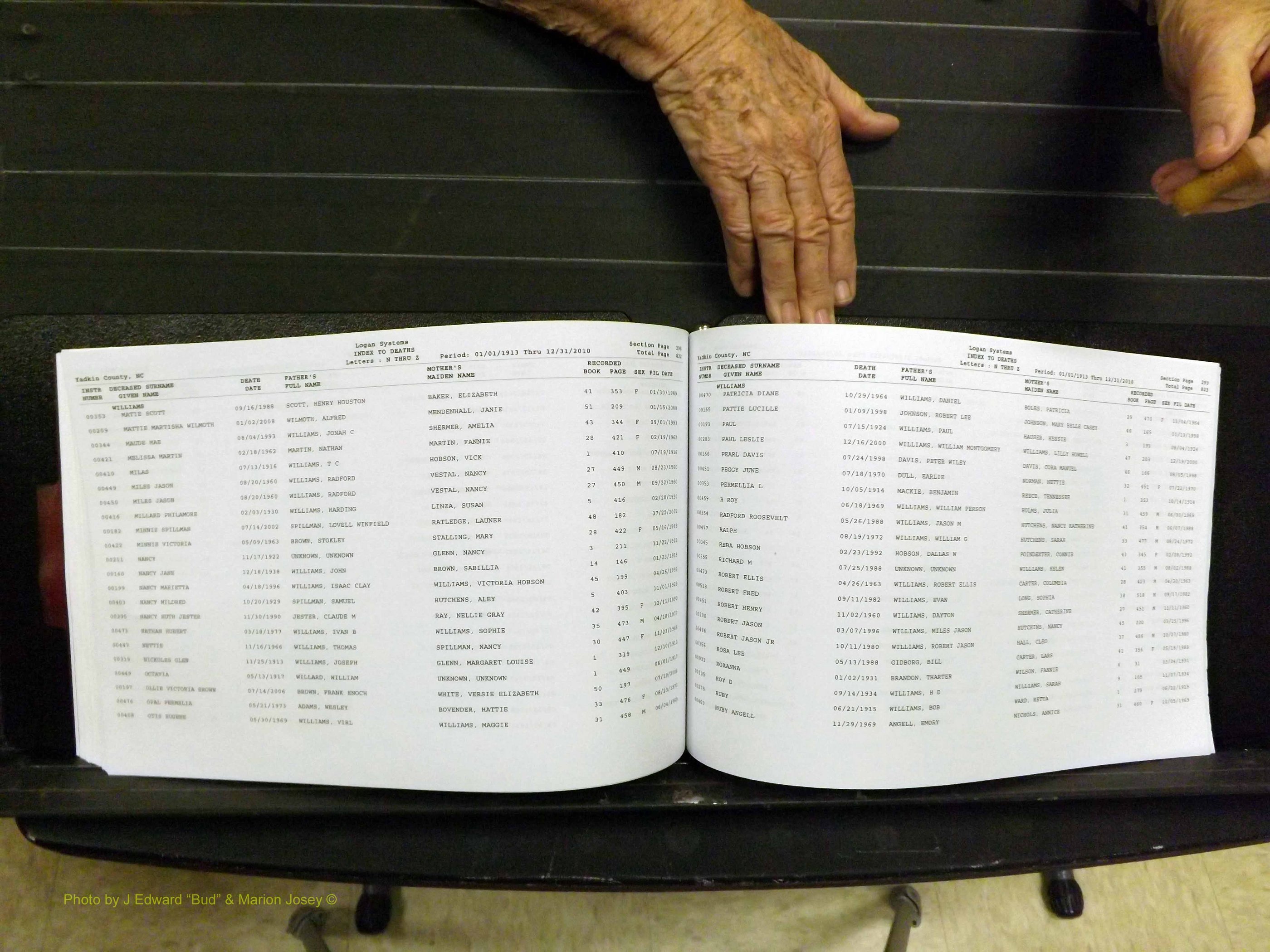Yadkin Co, NC, Deaths, N-Z, 1913-2012 (256).JPG