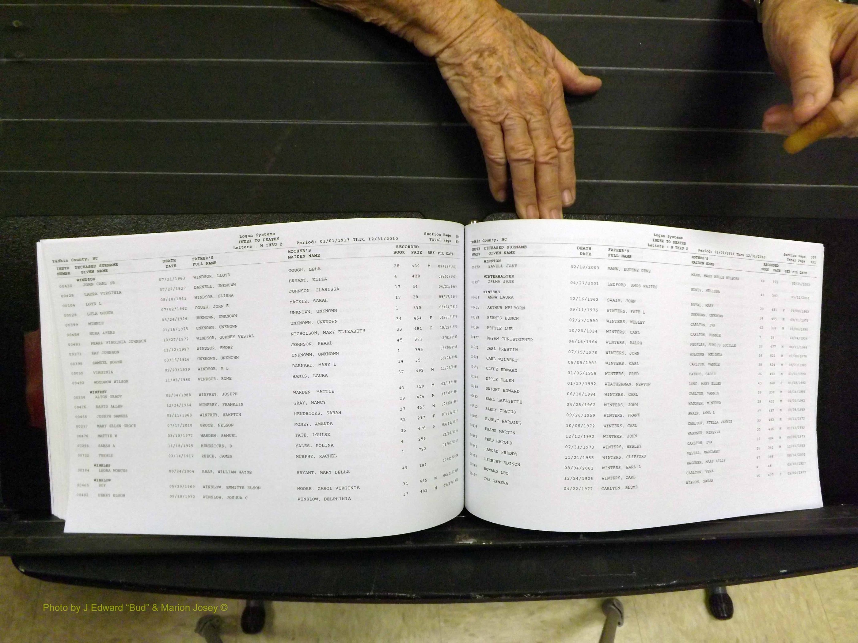 Yadkin Co, NC, Deaths, N-Z, 1913-2012 (260).JPG