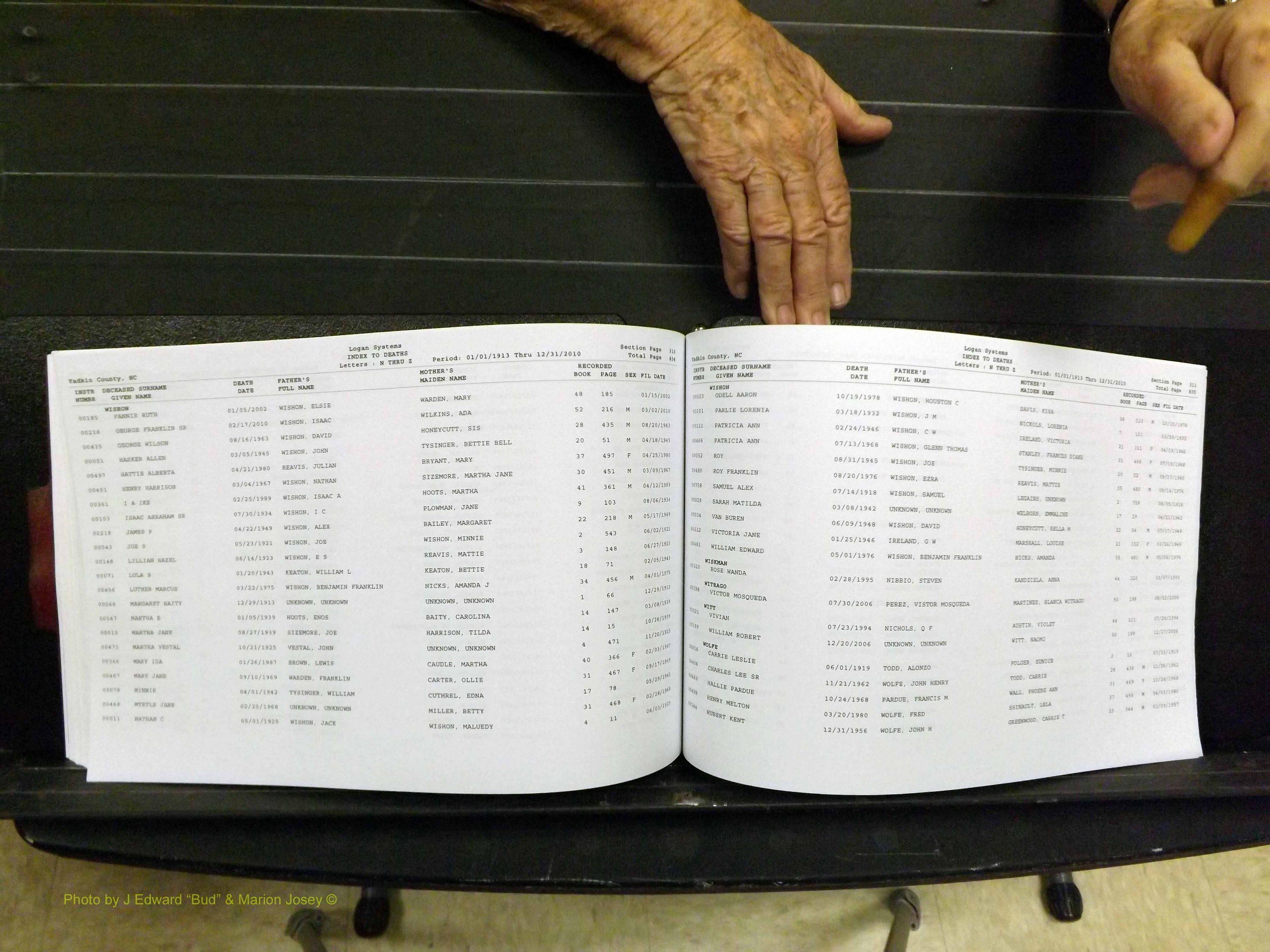 Yadkin Co, NC, Deaths, N-Z, 1913-2012 (262).JPG