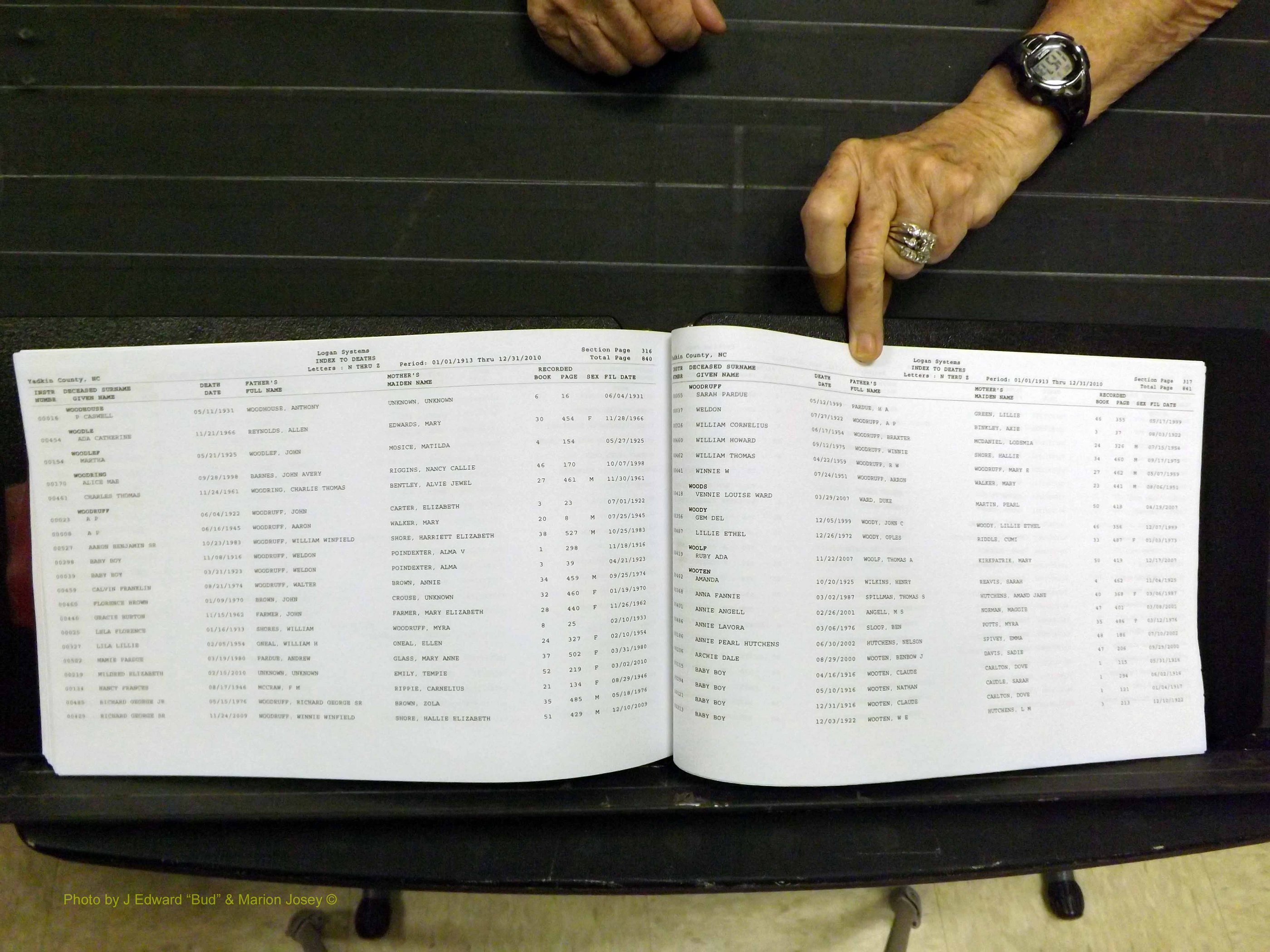 Yadkin Co, NC, Deaths, N-Z, 1913-2012 (265).JPG