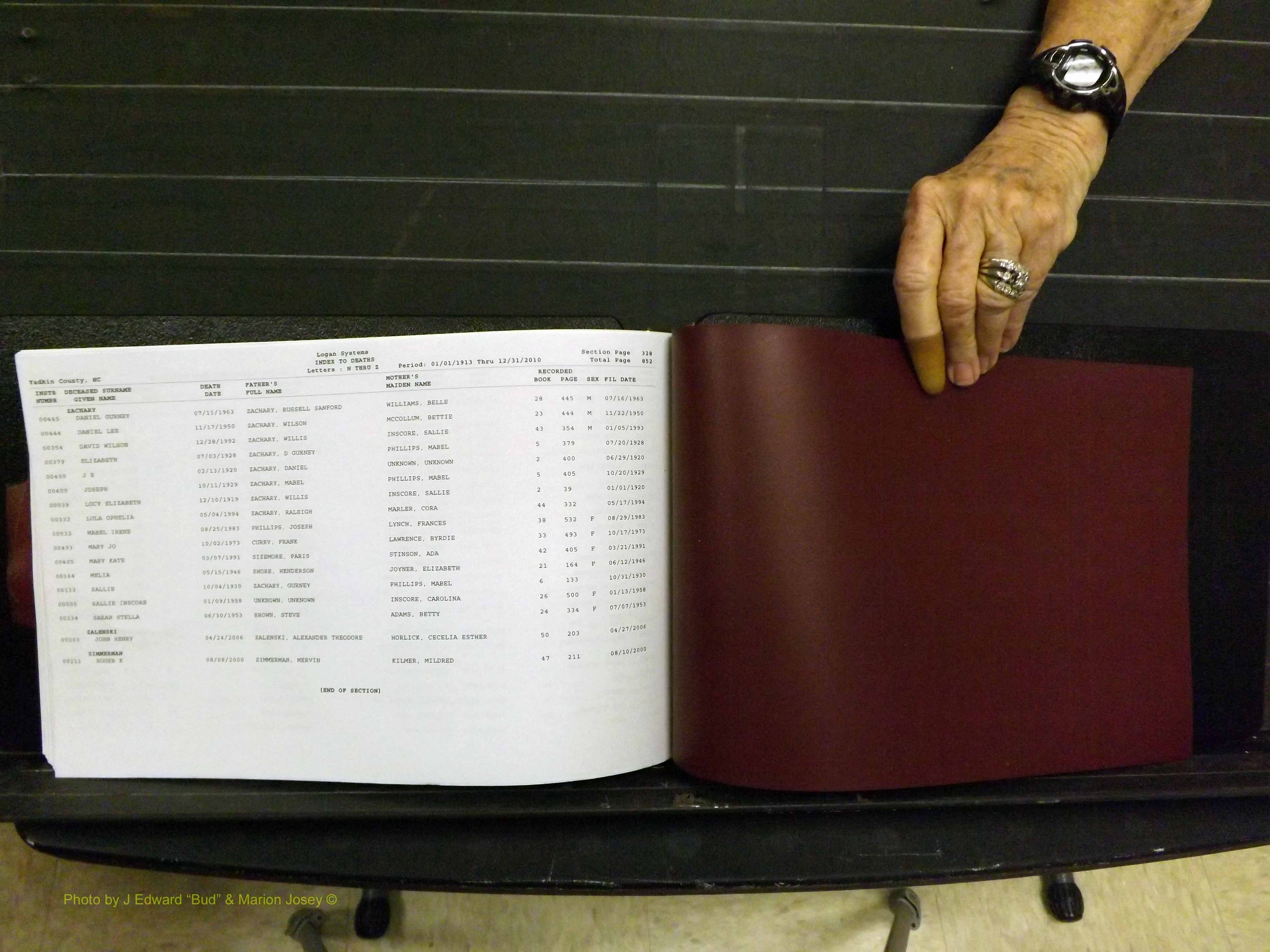 Yadkin Co, NC, Deaths, N-Z, 1913-2012 (271).JPG