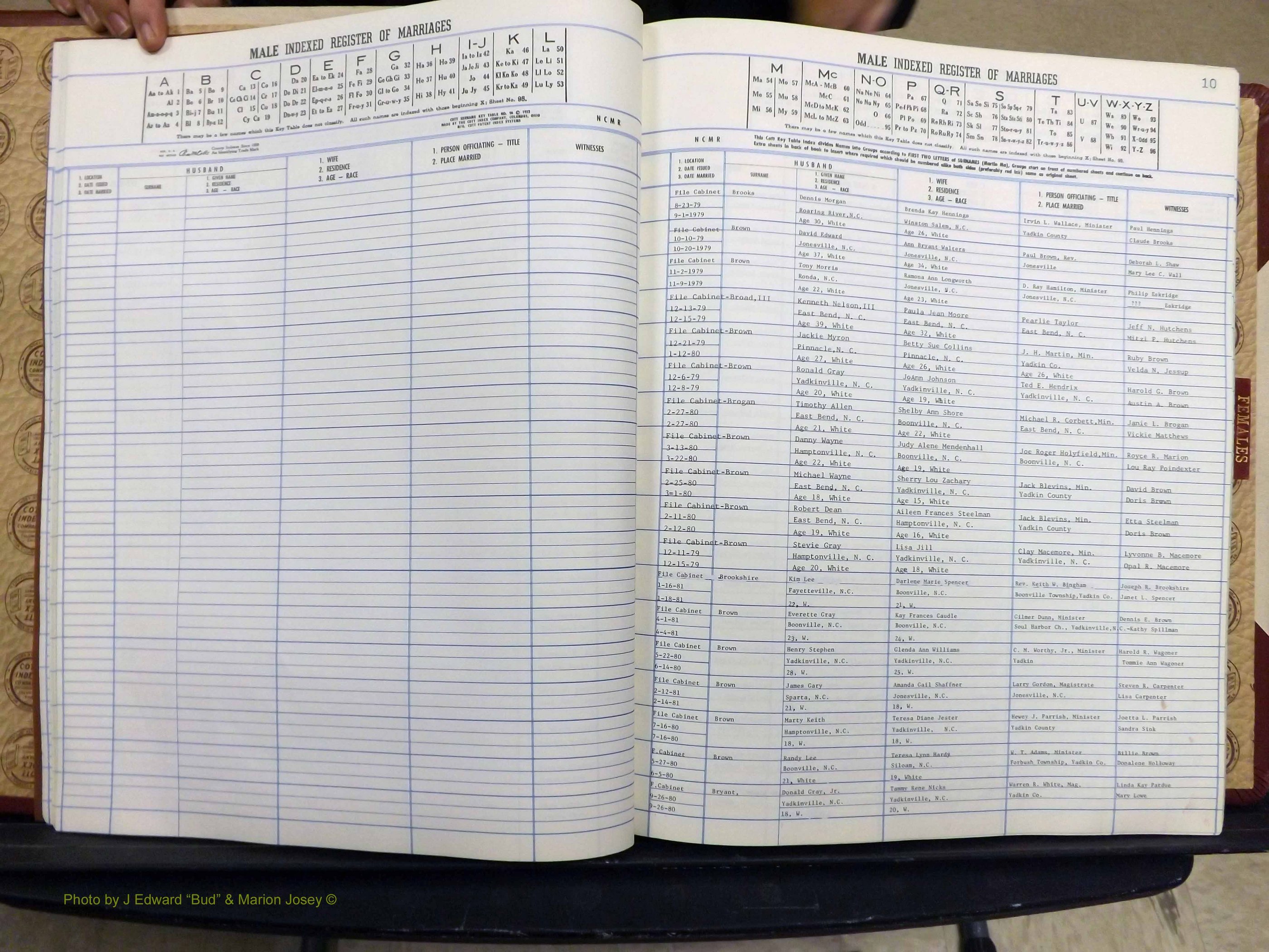 Yadkin Co, NC, Marriage Book 7, 1979-1991 (114).JPG