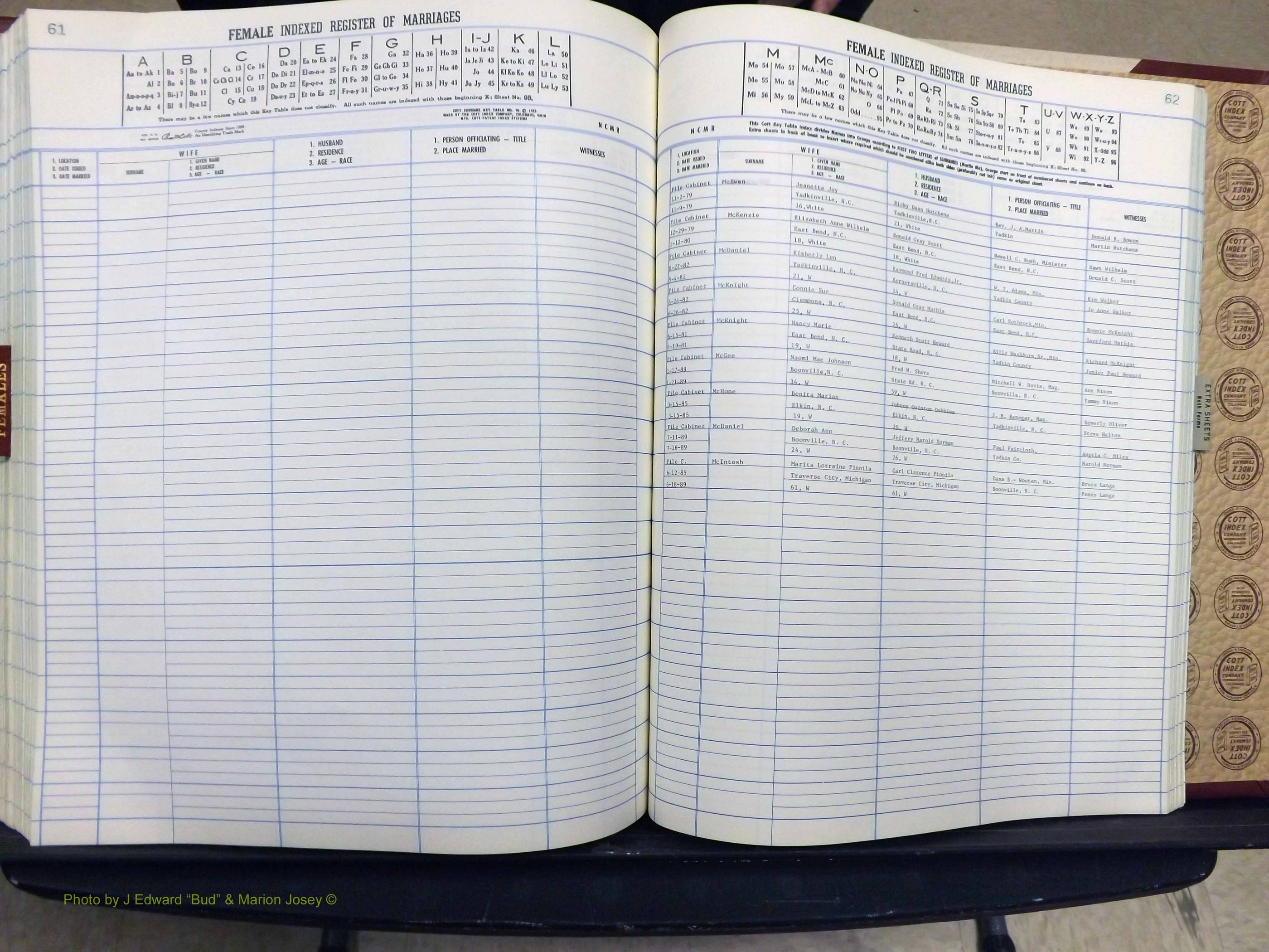 Yadkin Co, NC, Marriage Book 7, 1979-1991 (332).JPG