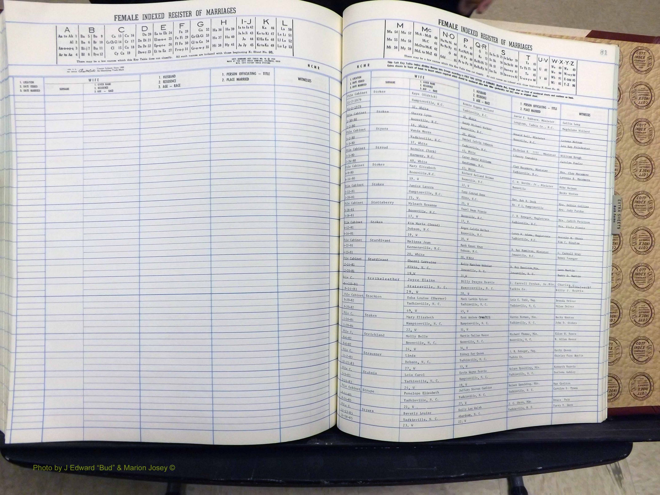 Yadkin Co, NC, Marriage Book 7, 1979-1991 (361).JPG