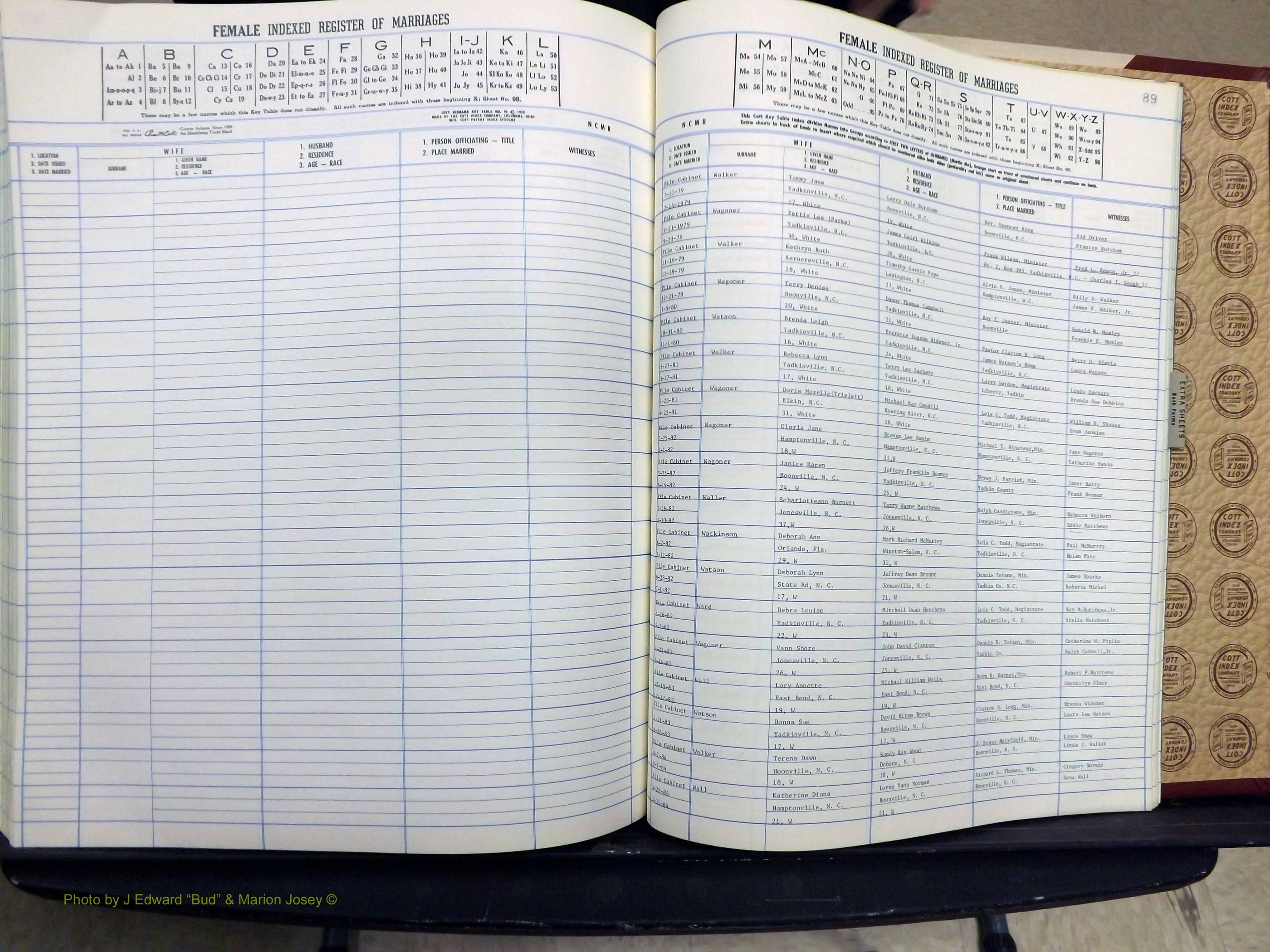 Yadkin Co, NC, Marriage Book 7, 1979-1991 (370).JPG