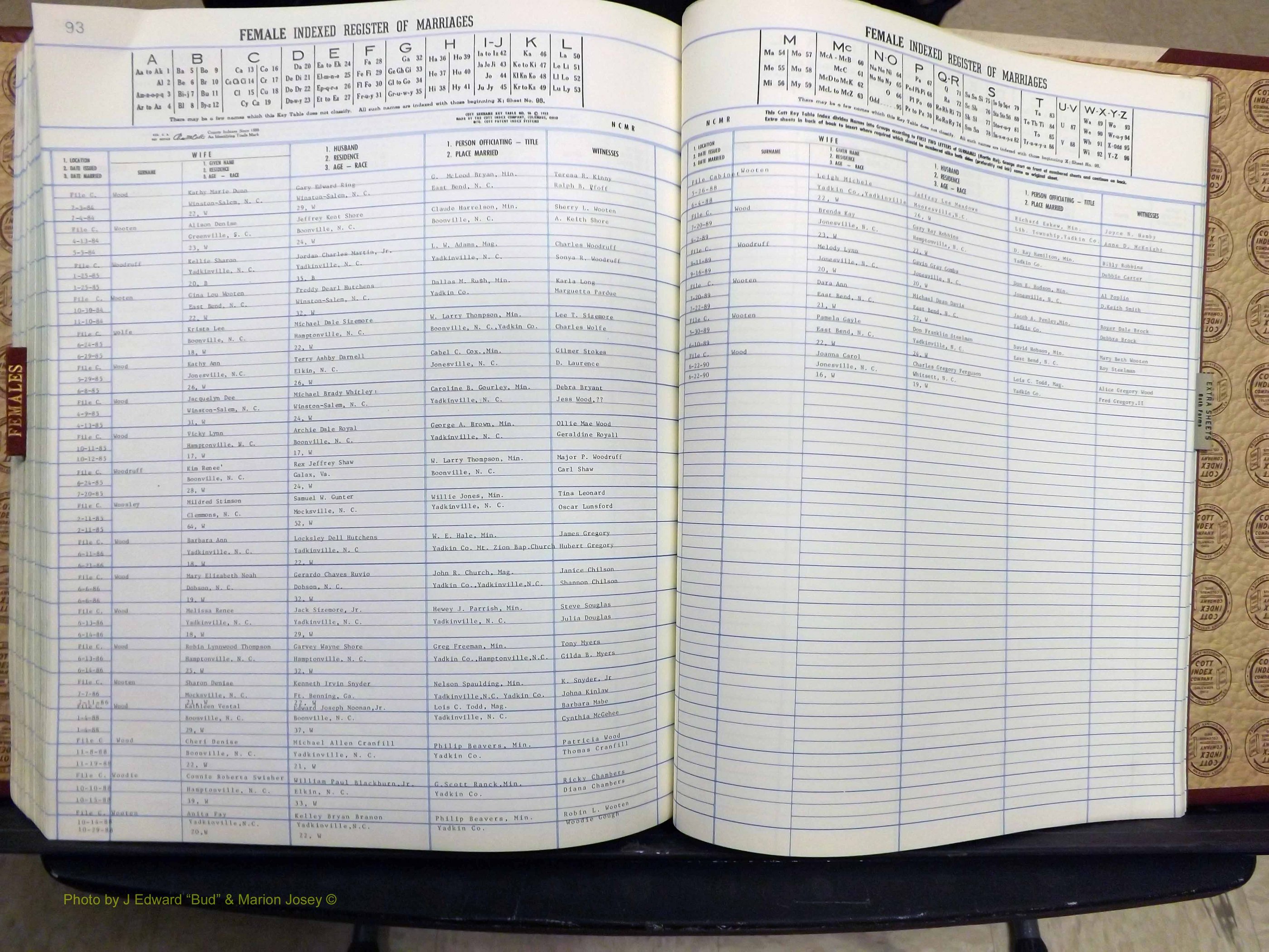 Yadkin Co, NC, Marriage Book 7, 1979-1991 (379).JPG