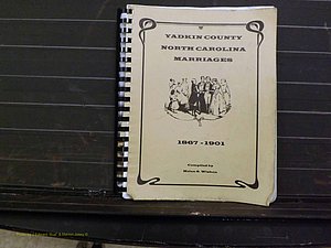 Yadkin Co, NC, Marriage Index, Male & Female 1867-1901 (100).JPG