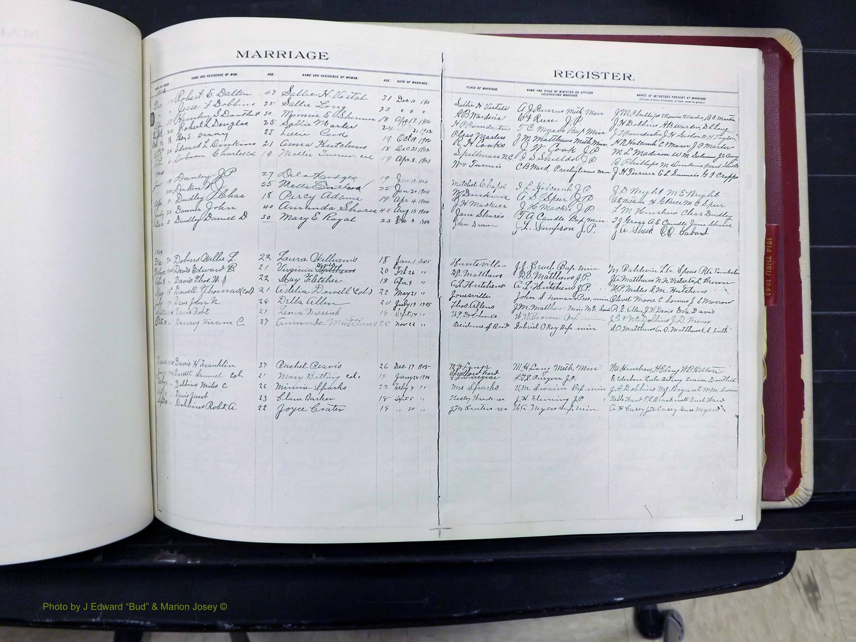 Yadkin Co, NC, Marriages 1901-1943 (115).JPG