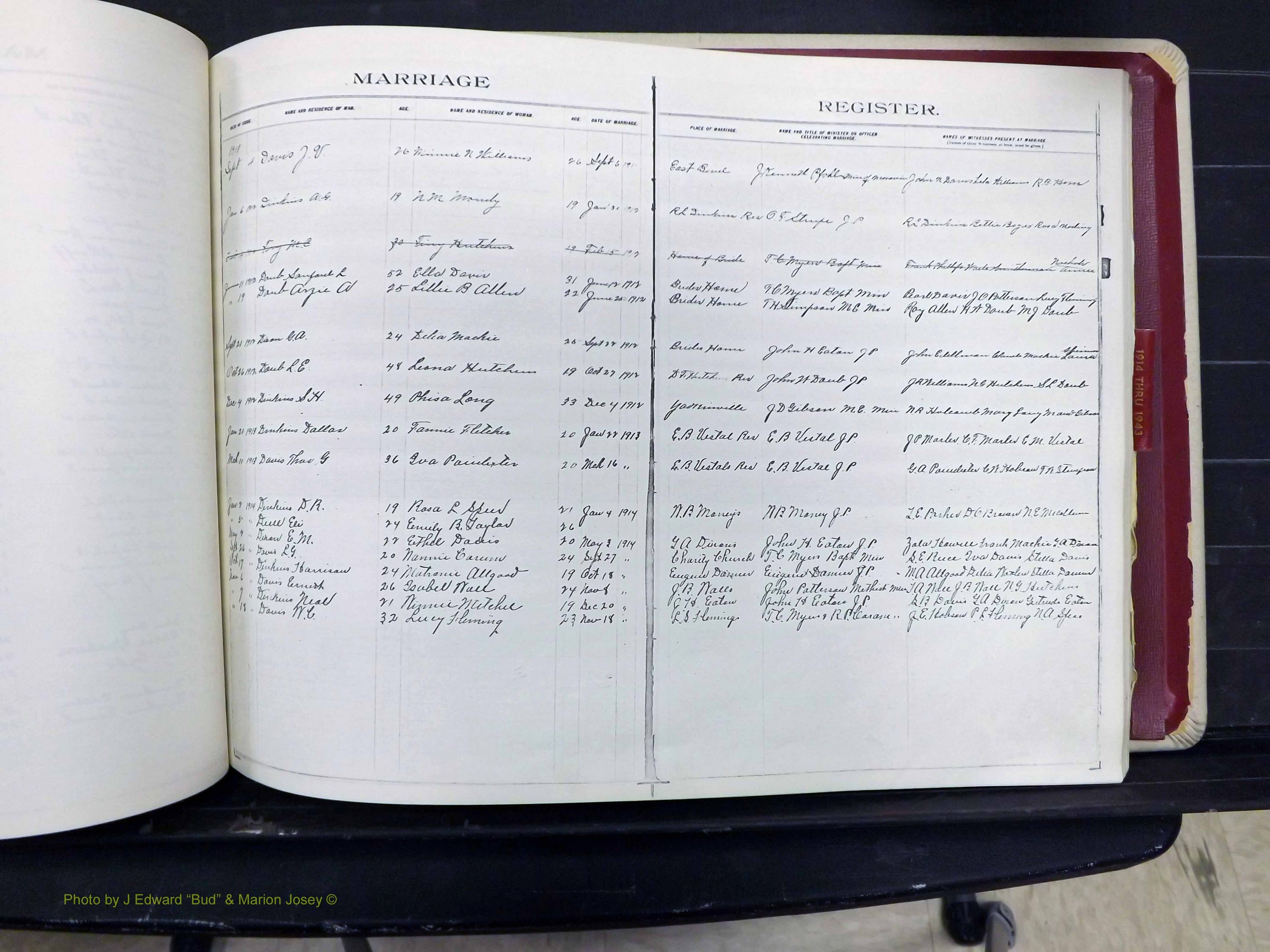 Yadkin Co, NC, Marriages 1901-1943 (117).JPG