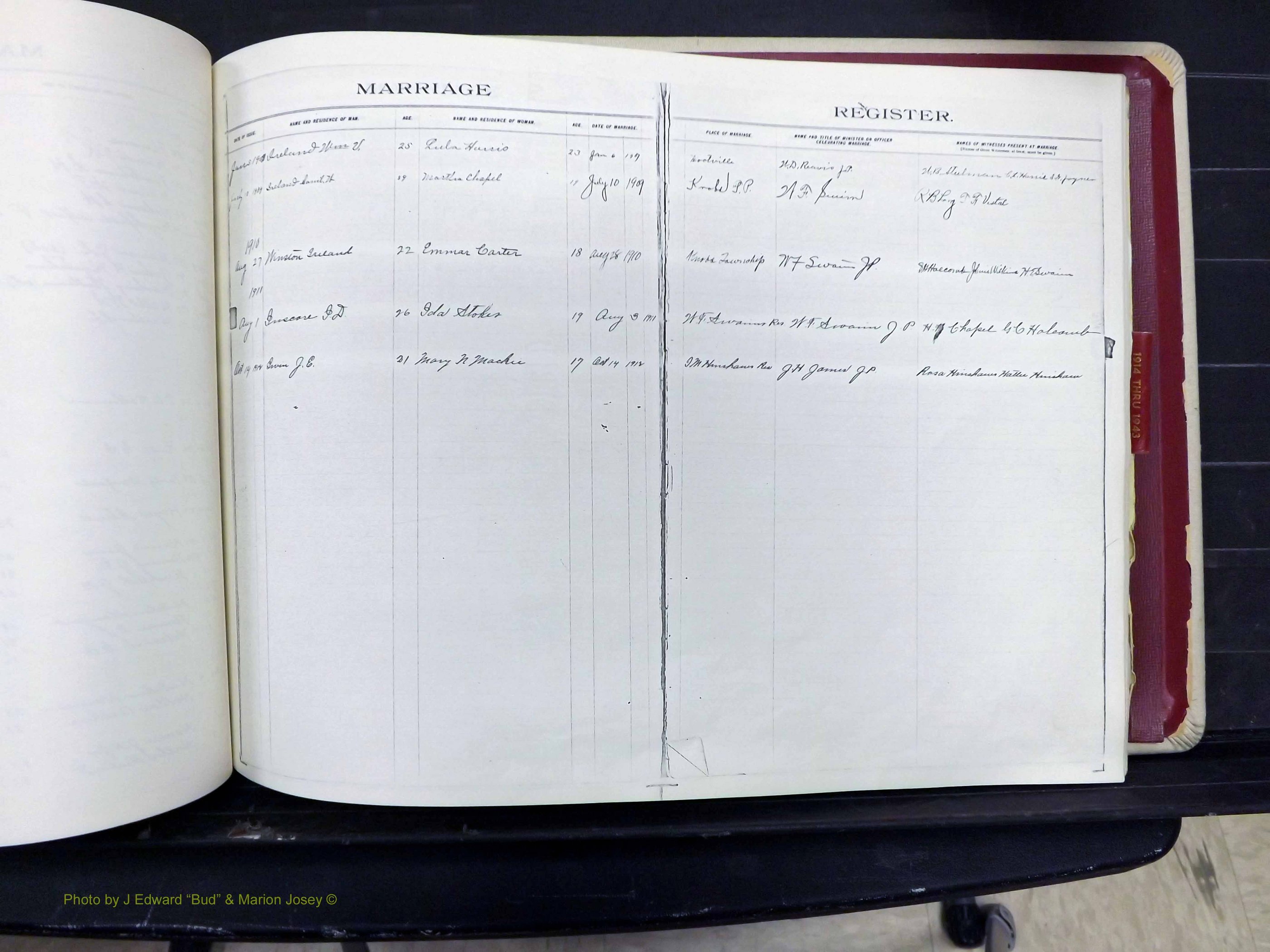 Yadkin Co, NC, Marriages 1901-1943 (130).JPG