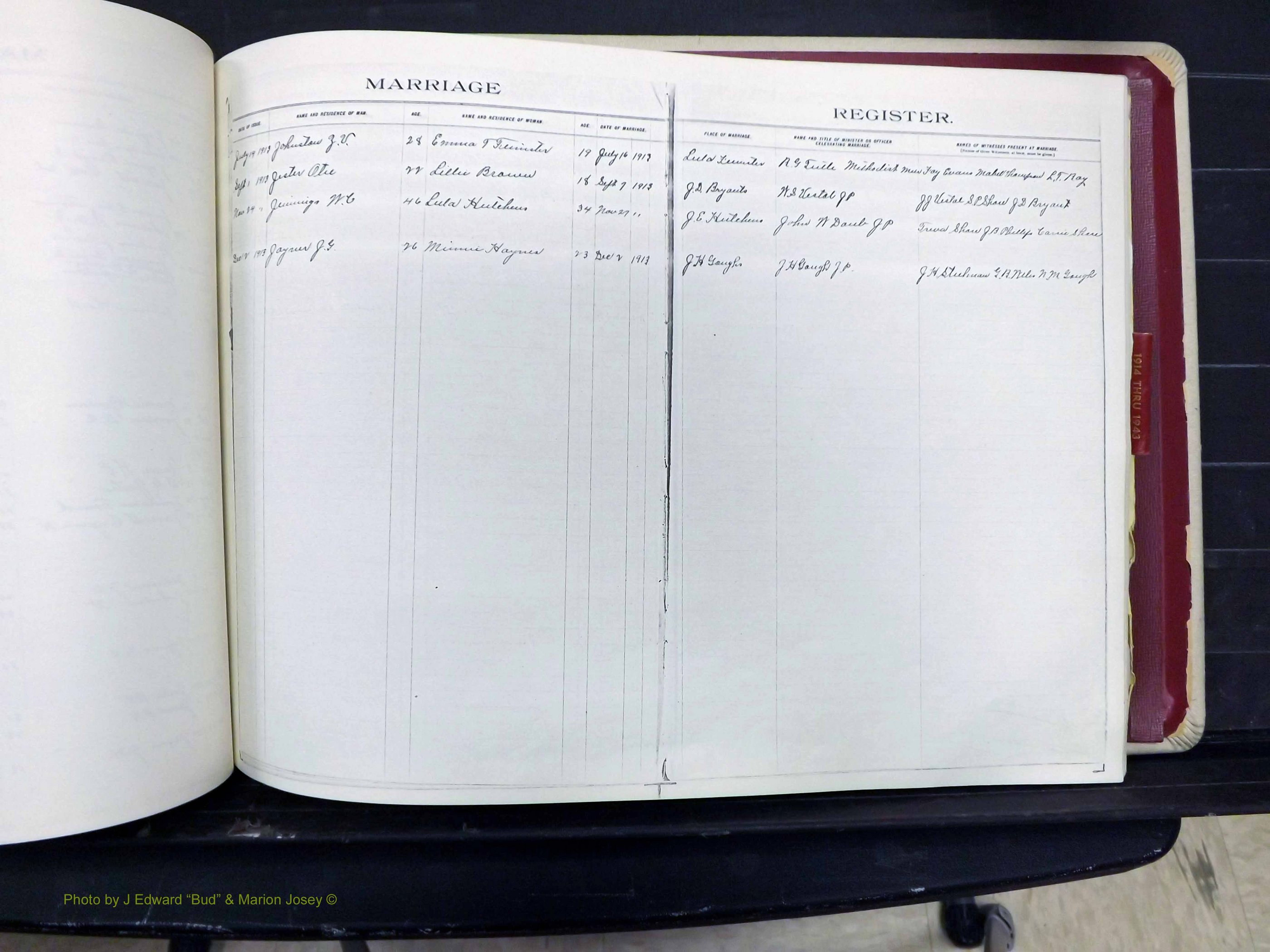 Yadkin Co, NC, Marriages 1901-1943 (133).JPG