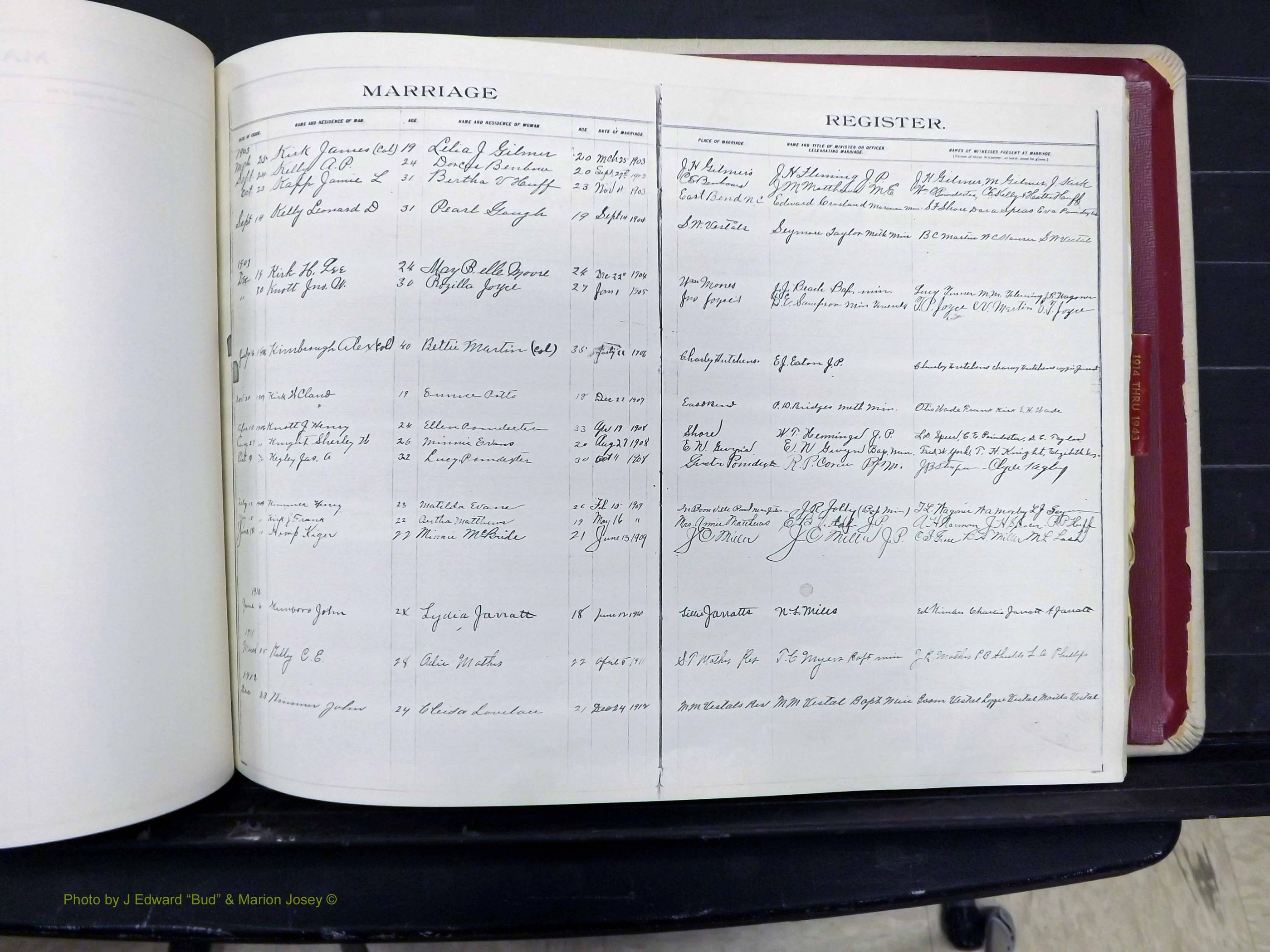 Yadkin Co, NC, Marriages 1901-1943 (134).JPG