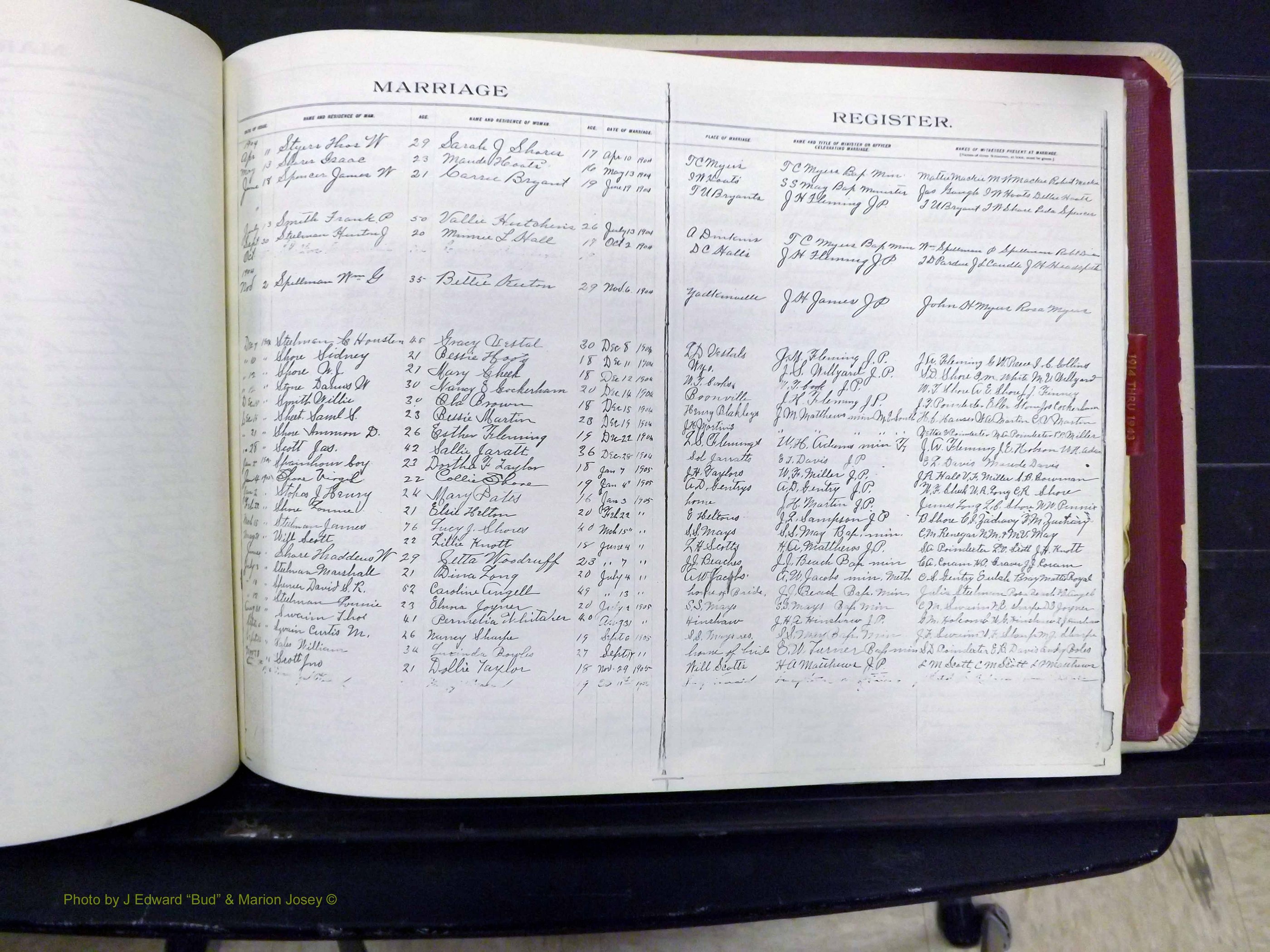 Yadkin Co, NC, Marriages 1901-1943 (155).JPG