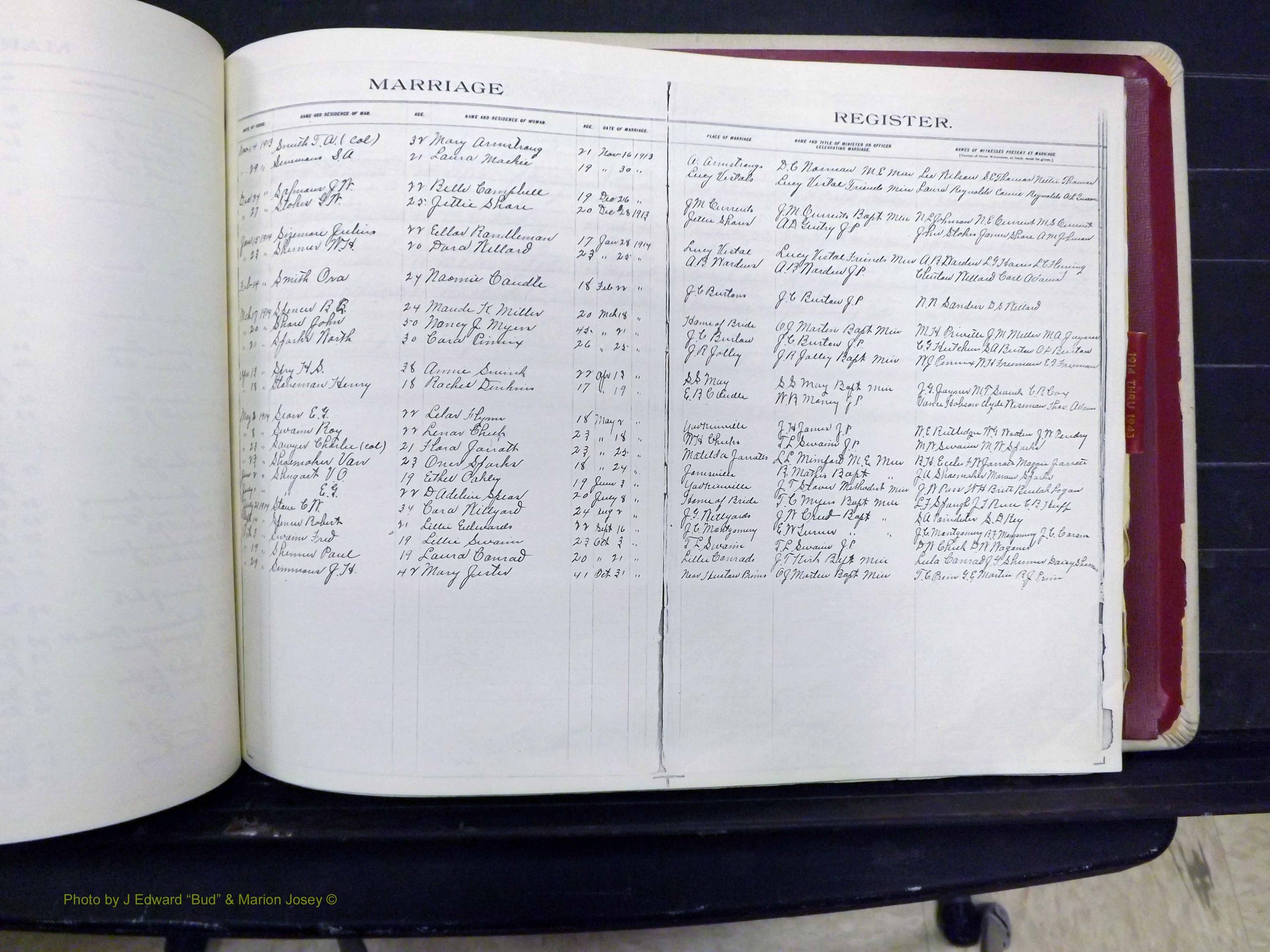 Yadkin Co, NC, Marriages 1901-1943 (160).JPG