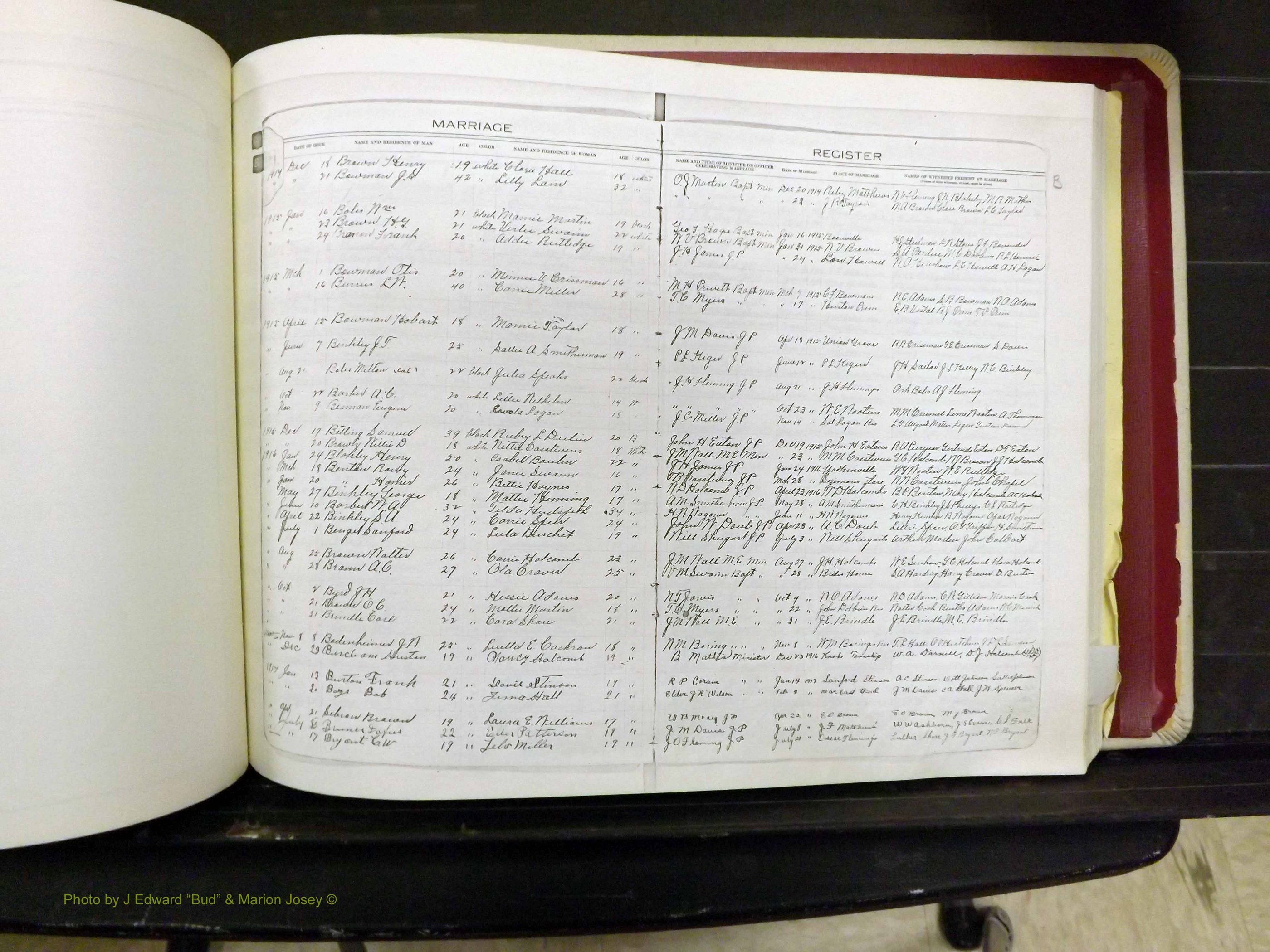 Yadkin Co, NC, Marriages 1901-1943 (176).JPG