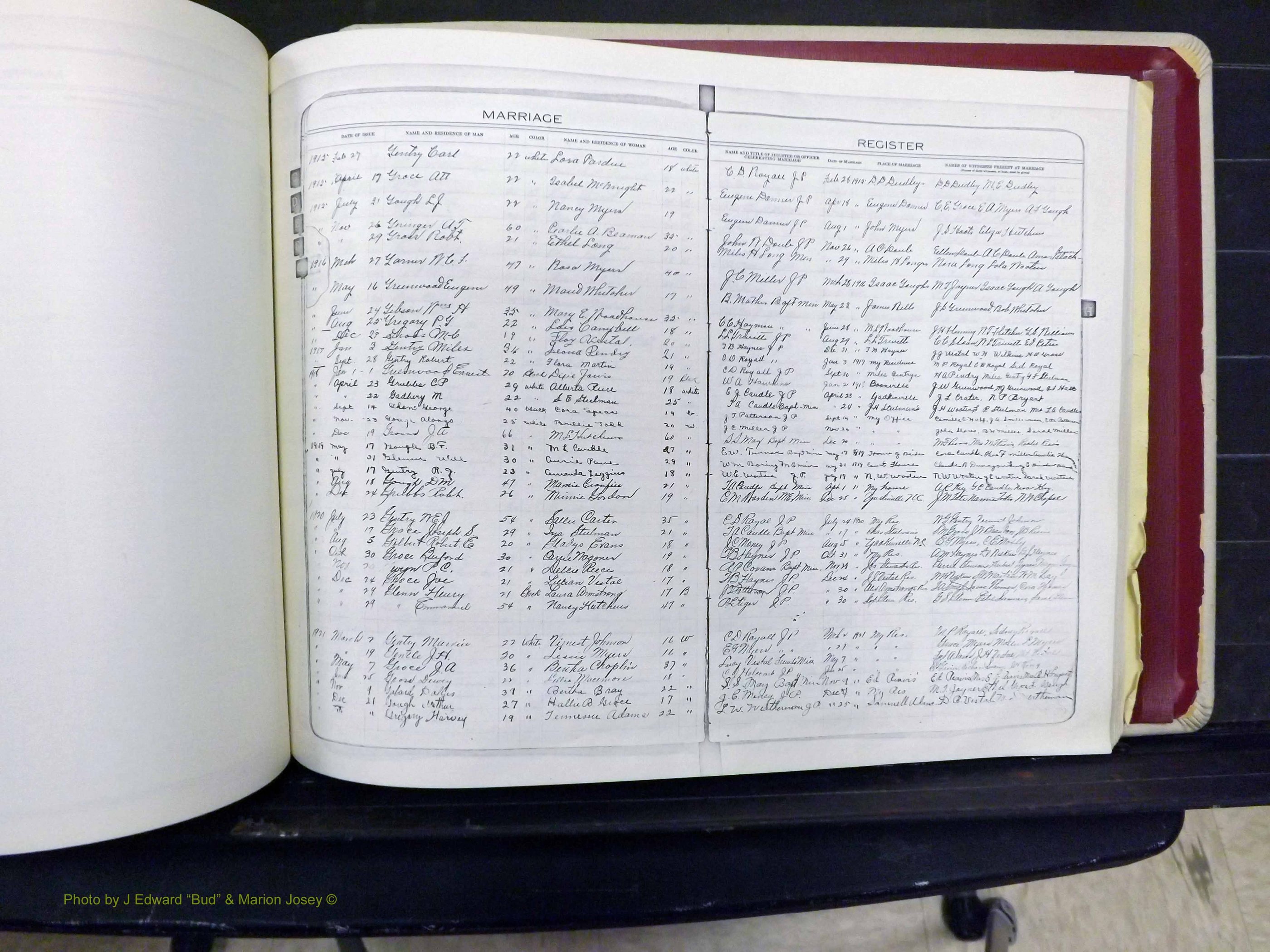 Yadkin Co, NC, Marriages 1901-1943 (199).JPG