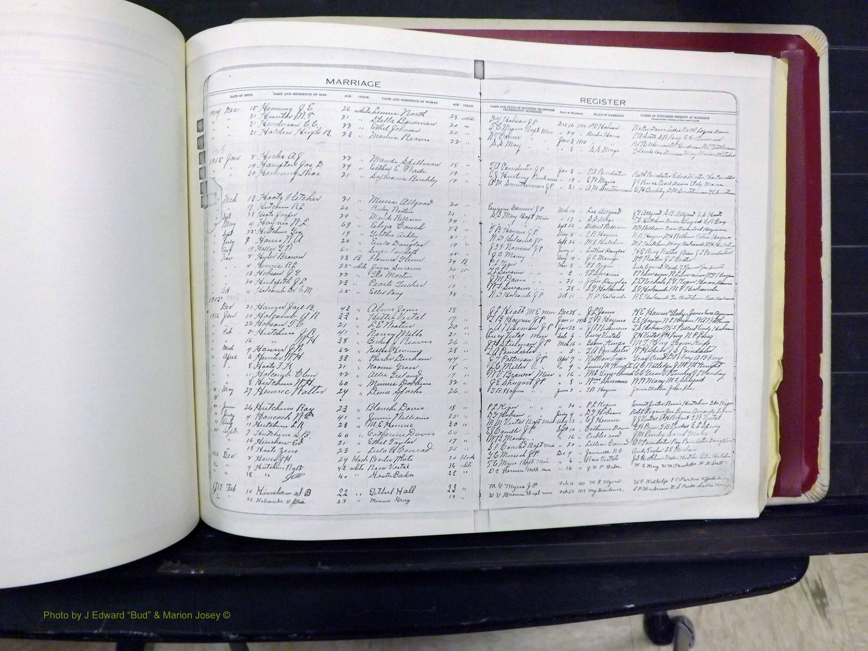 Yadkin Co, NC, Marriages 1901-1943 (203).JPG