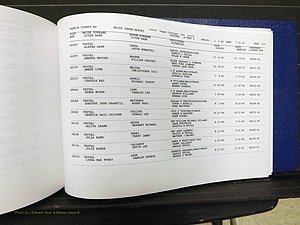 Yadkin Co, NC, Marriages, Male & Female, 1996-2012 (706) .JPG