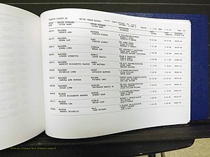 Yadkin Co, NC, Marriages, Male & Female, 1996-2012 (709) .JPG