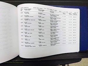 Yadkin Co, NC, Marriages, Male & Female, 1996-2012 (716) .JPG