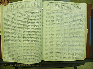 Yancey Births, 1940-1994, Index D 41a.JPG