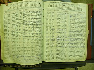 Yancey Births, 1940-1994, Index F 60a.JPG