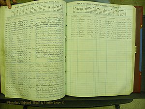 Yancey Births, 1940-1994, Index F, 62.JPG