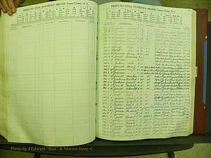 Yancey Births, 1940-1994, Index J, 87.JPG