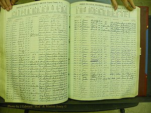 Yancey Births, 1940-1994, Index J, 90.JPG