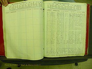 Yancey Co, NC  Delayed Births,  Index G, 56.JPG