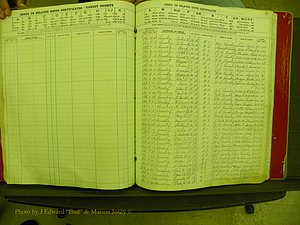 Yancey Co, NC  Delayed Births,  Index H, 66.JPG