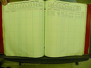 Yancey Co, NC  Delayed Births,  Index K, 86.JPG