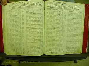 Yancey Co, NC  Delayed Births,  Index Mc, 105.JPG