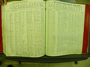 Yancey Co, NC  Delayed Births,  Index T, 148.JPG