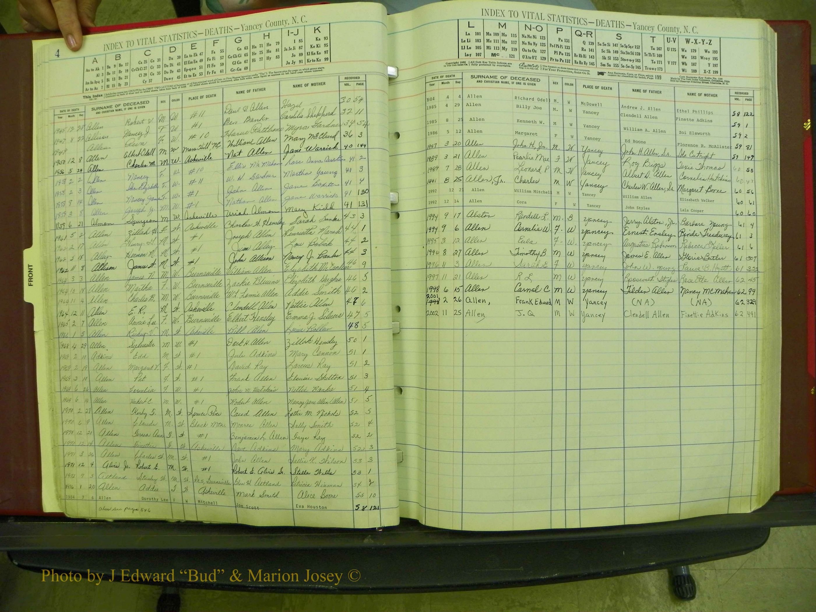 Yancey Deaths, 1913-1999 (5).JPG